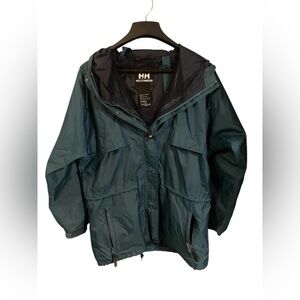 Helly Hansen Dark Teal packable Outdoor Jacket